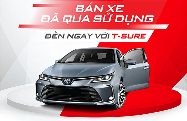 Bán xe đã qua sử dụng cho T-Sure